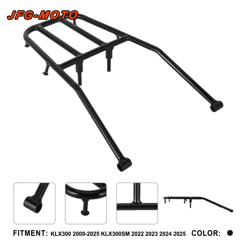 リアフェンダー荷物ラックケース後部棚オートバイアクセサリーカワサキ KLX300 2009-2025 KLX300SM 2022-2025 モトクロス