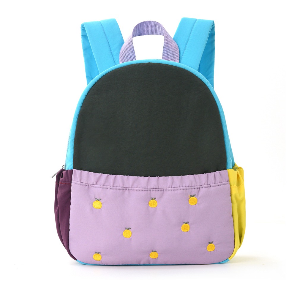 新しいポリエステル刺繍ショルダーバッグ多色大容量スクールバッグ洗える多用途バックパックキッズ子供