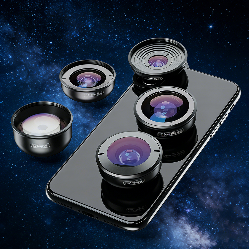 APEXEL 4K HD 5 in 1 カメラ電話レンズワイドマクロレンズポートレートスーパー魚眼レンズ CPL フィルター iPhone Android すべてのスマートフォン用