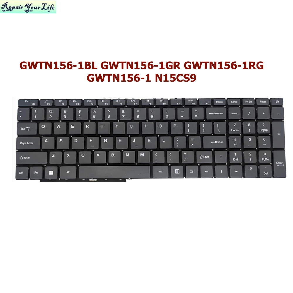 MB3661028 米国英語スペイン語ノートパソコンのキーボードゲートウェイ 15.6 "ウルトラスリム GWTN156-1BL GWTN156-1GR GWTN156-1RG GWTN156-1 N15CS9