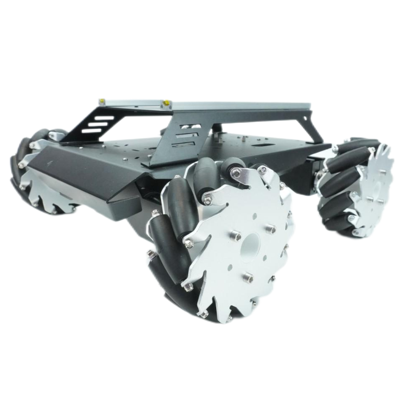 50kg 負荷 RC タンクヘビーデューティメカナムホイール全方向ロボット 12V/24V モーター金属シャーシ研究用プログラマブルロボット