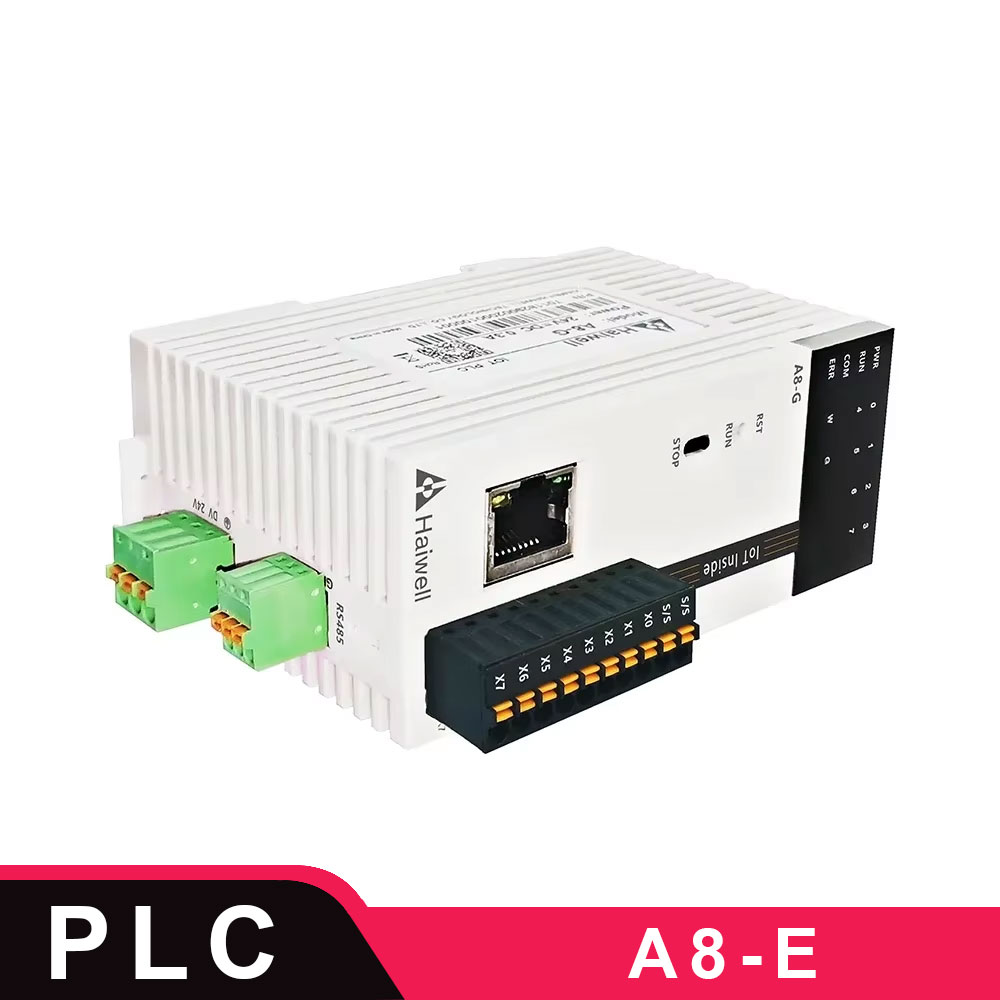 Haiwell A8 A8-E A8 E IoT PLC 100% 新しいオリジナルマシンプログラマブルロジックコントローラ 4 グラム