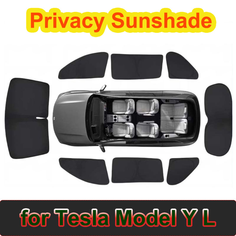 テスラモデル Y L 2026 サンシェードフロントリアサイドウィンドウサンシェード YL フロントガラスサンバイザー屋外キャンププライバシーアクセサリー