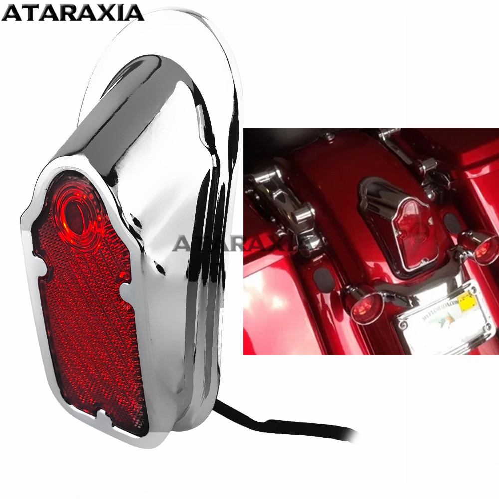 オートバイ LED レトロリアテールブレーキストップライト Mot リアライトテールライト表示灯ハーレー Yamha カワサキスズキホンダ