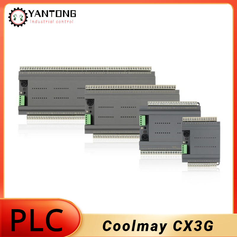 Coolmay PLC CX3G は三菱 FX3U WORKS2 を置き換え、カスタム アナログ/円弧補間/イーサネット/RS232/RS485 Modbus RTU をサポートします。