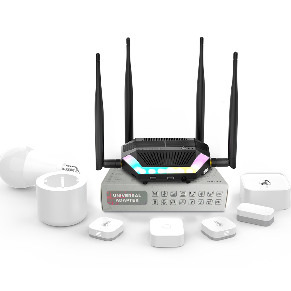 SMLIGHT SLZB-Ultima Zigbee マルチラジオ マルチペリフェラル スマート アダプター スレッドマター アダプター Z-Wave 4G LTE イーサネット PoE Type-C