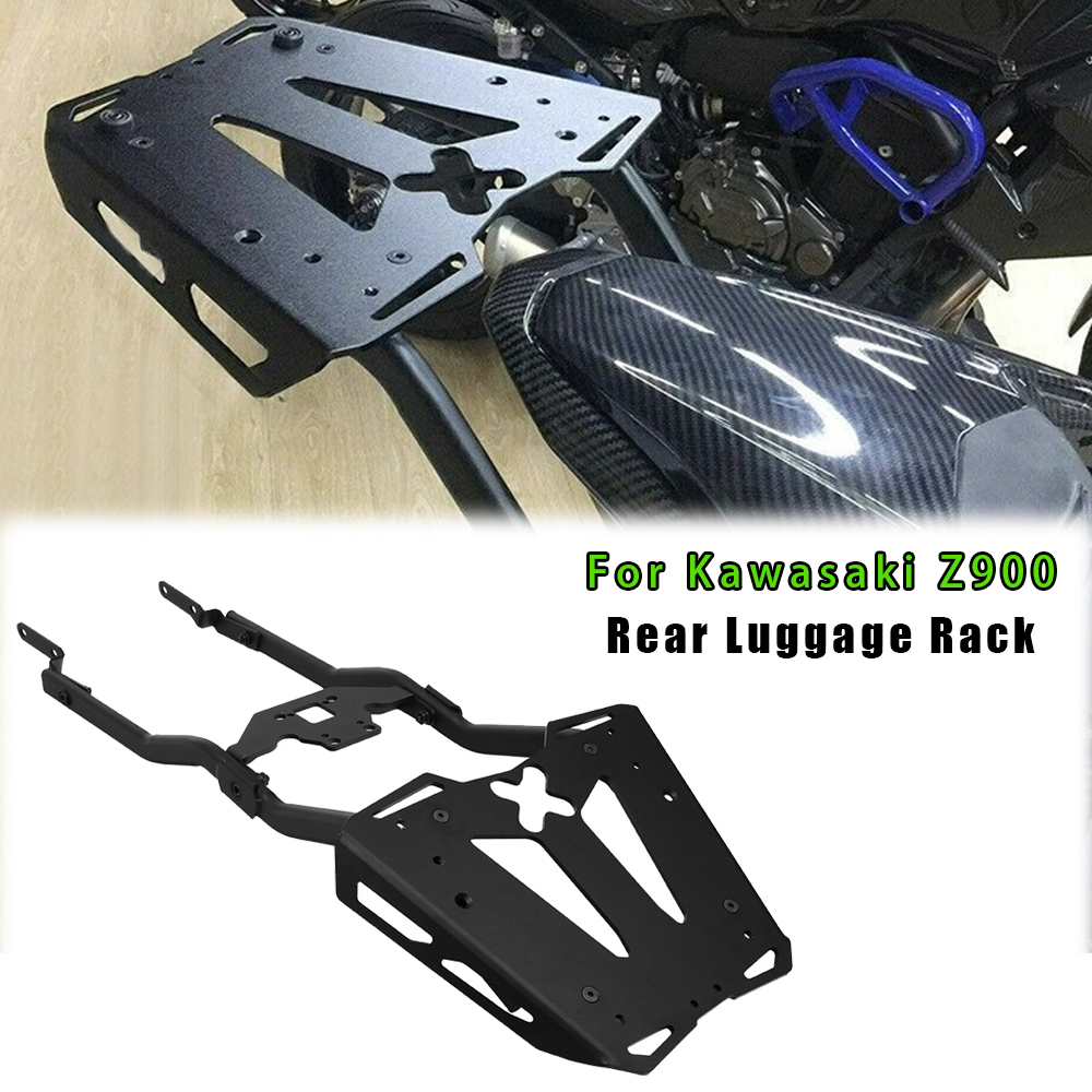 荷物ラック Kawasaki Z900 Z 900 SE 2017-2025 トップケーステールボックス棚サポートホルダーブラケットキャリアオートバイリアラック