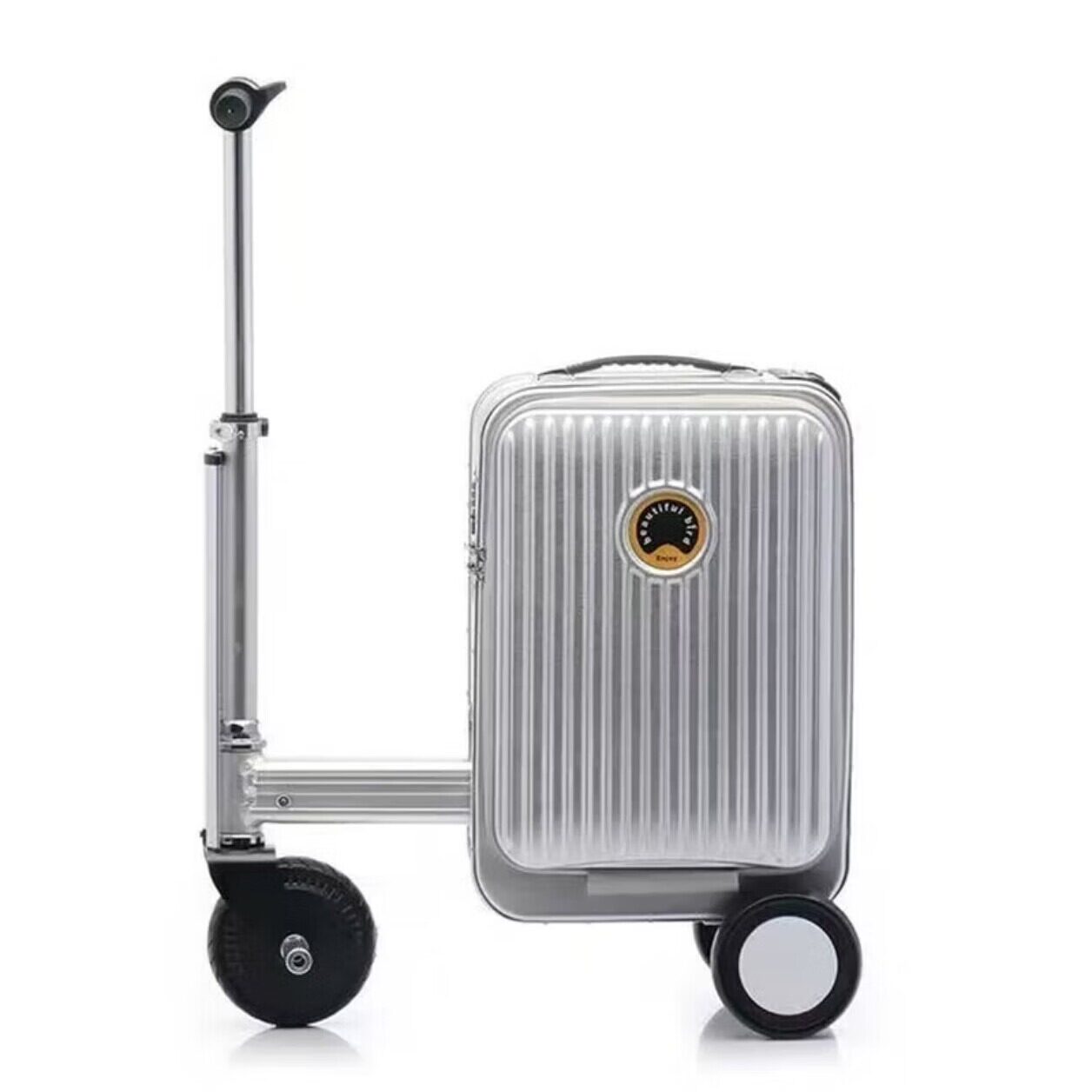 歩く、乗る、旅行するためのスマートな後進および前進機能を備えた電動ラゲッジ 電動駆動のトロリーケース