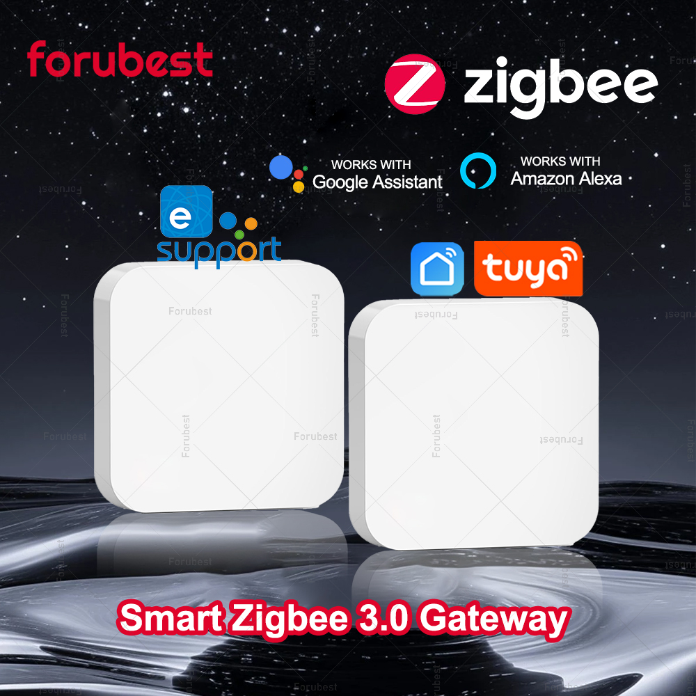 Zigbee 3.0 ゲートウェイ ハブ スマート ホーム ワイヤレス ブリッジ Tuya/Ewelink APP リモート コントロール オートメーション デバイスは Alexa Google Home で動作します