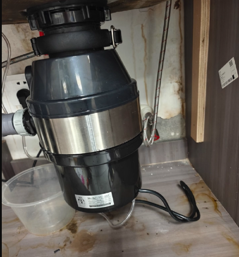 220V ゴミディスポーザーキッチン下水道キッチン廃棄物食品クラッシャー家庭生活ディスポーザー機家庭用クラッシャー DA