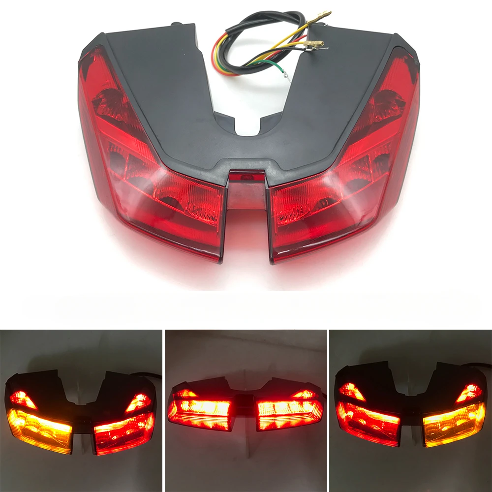 ドゥカティハイパーモタード 821 939 950 オートバイ LED リアテールライトブレーキランプターンシグナルライトテールライト