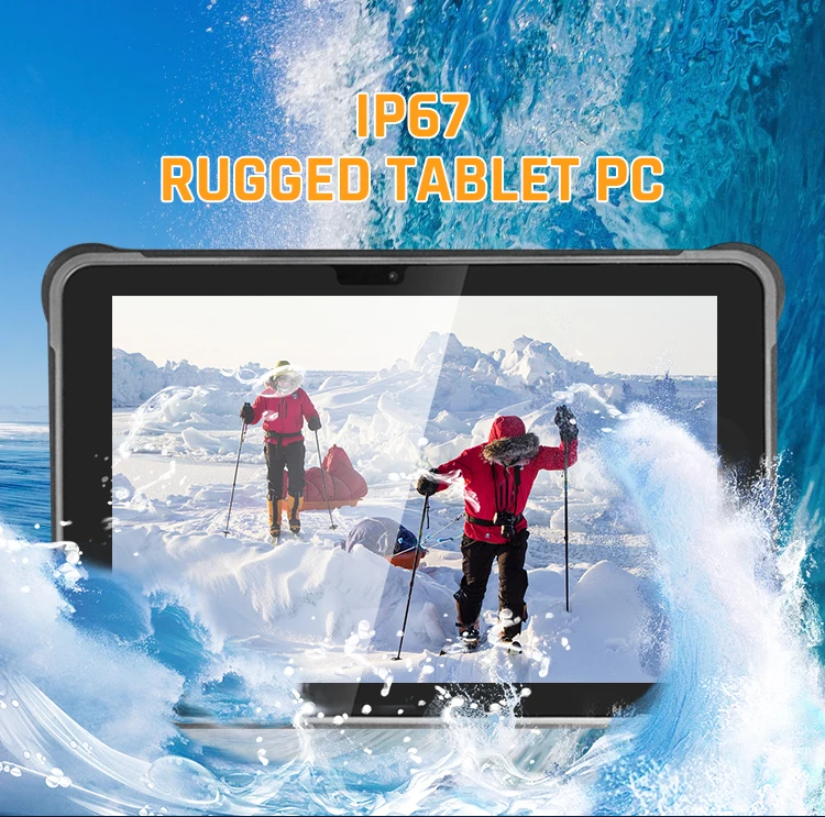 産業用頑丈なタブレット PC IP67 1000 ニット高輝度ハンドヘルド防塵耐衝撃タブレット Windows Android OS サポート 5G