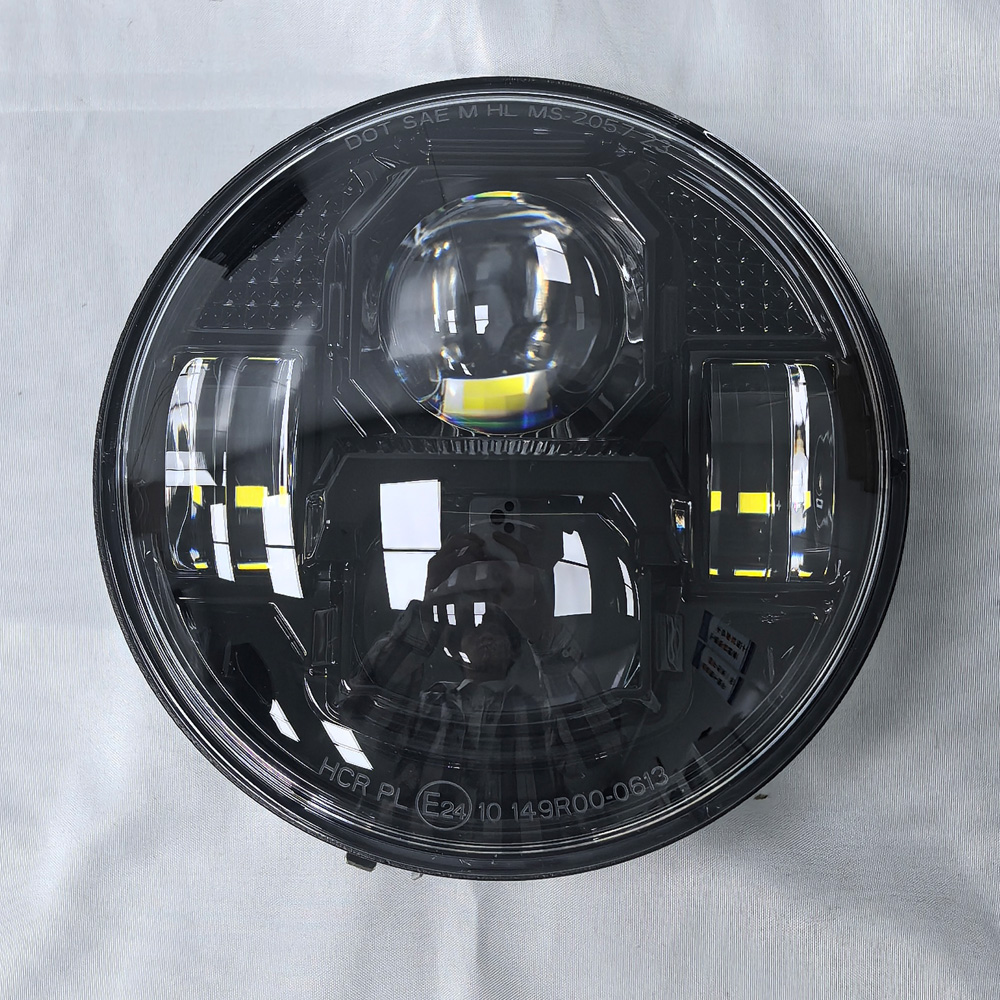 ハーレーストリート 500 ロッド 750 インディアンスポーツスカウト 101 Sixty 1989-2026 5.75 "LED ヘッドランプ W/DRL オートバイライトアセンブリ E9/E24