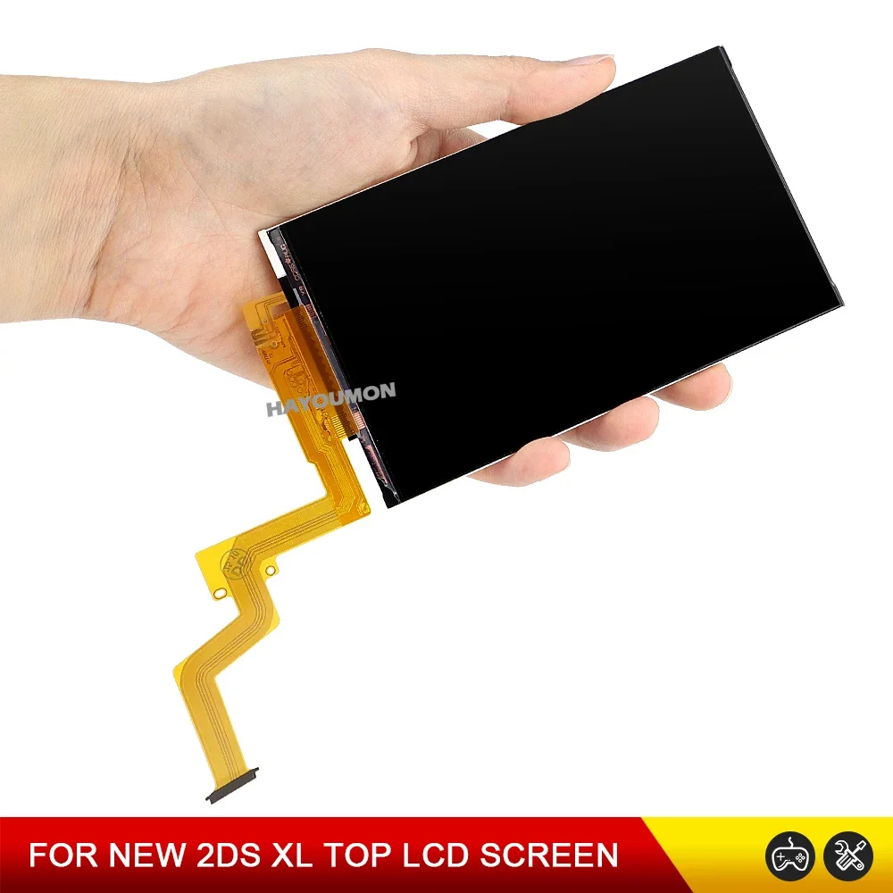 トップ液晶交換 New 2DS XL New 2DS LL 上部液晶画面ノーデッド Piexl 修理部品ドロップシッピング