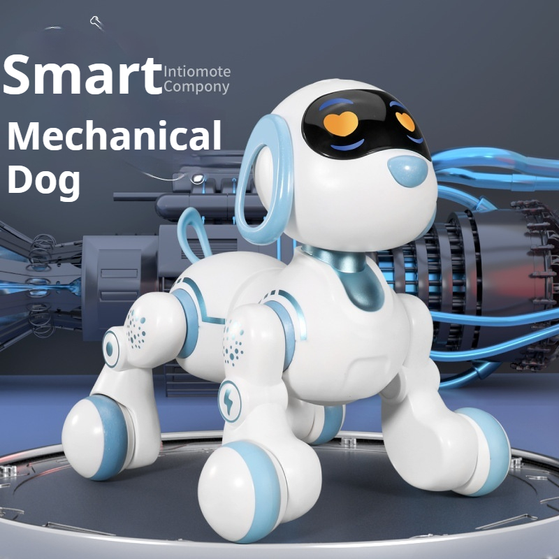 6601/6602 インテリジェント誘導ロボット犬電気プログラム可能なスタントおもちゃ歌うダンス早期教育ストーリーテリング子供のため