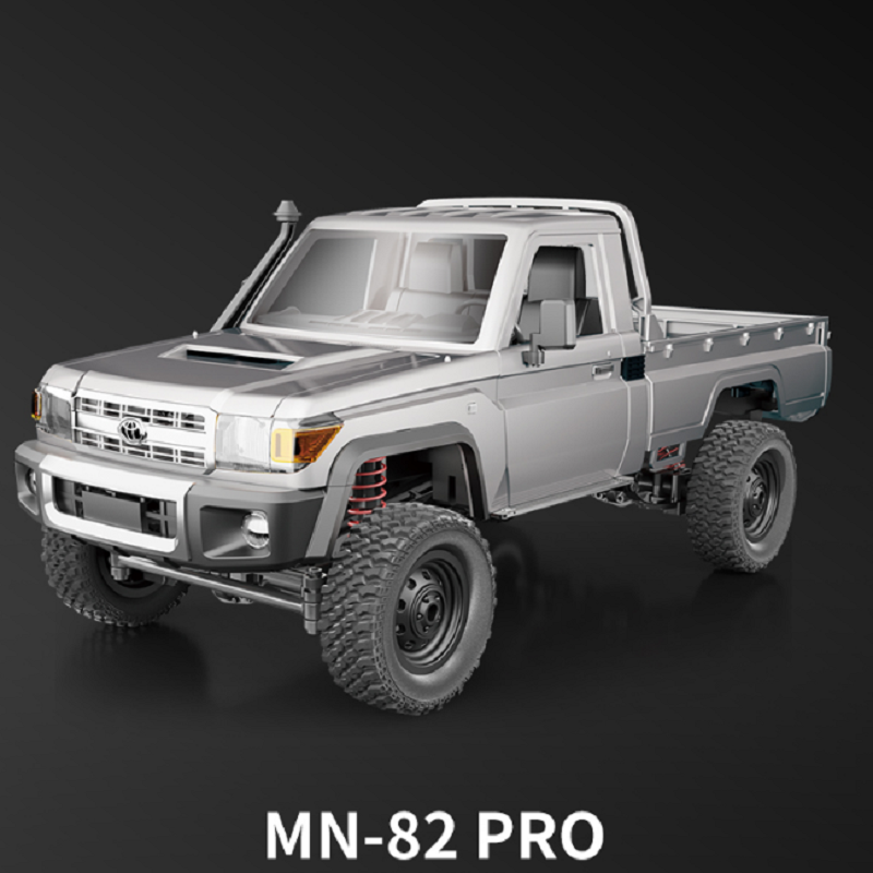 1:12 フルスケール RC カー MN82 プロ 2.4 グラム 4WD オフロードクローラー車のピックアップトラックのアップグレードバージョン MN-82 プロ制御可能なヘッドライト