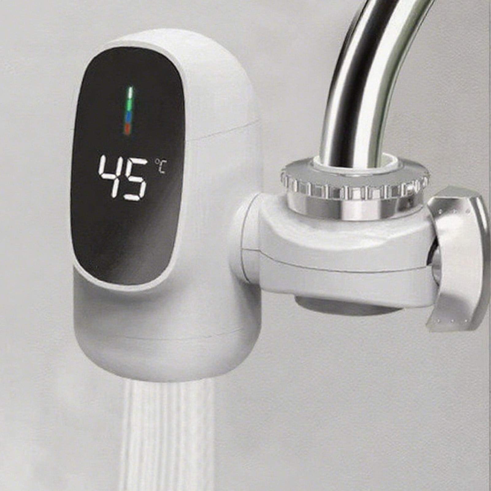 電気暖房蛇口タンクレス温水ヒーター蛇口 LED 温度表示タップアクセサリートイレホテルキッチン用