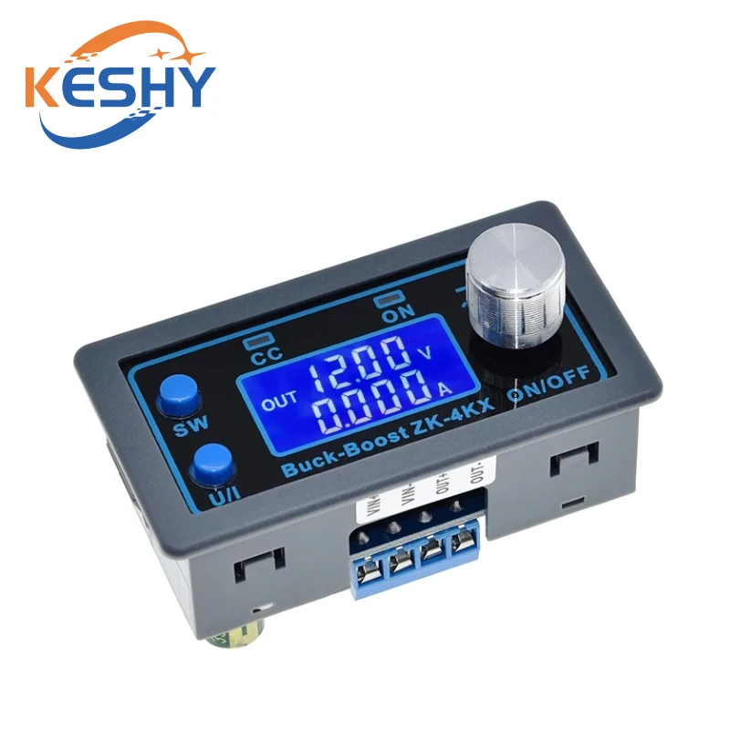 ZK-4KX CNC DC DC 降圧コンバータ CC CV 0.5-30V 4A 電源モジュール調整可能な安定化電源太陽電池充電用