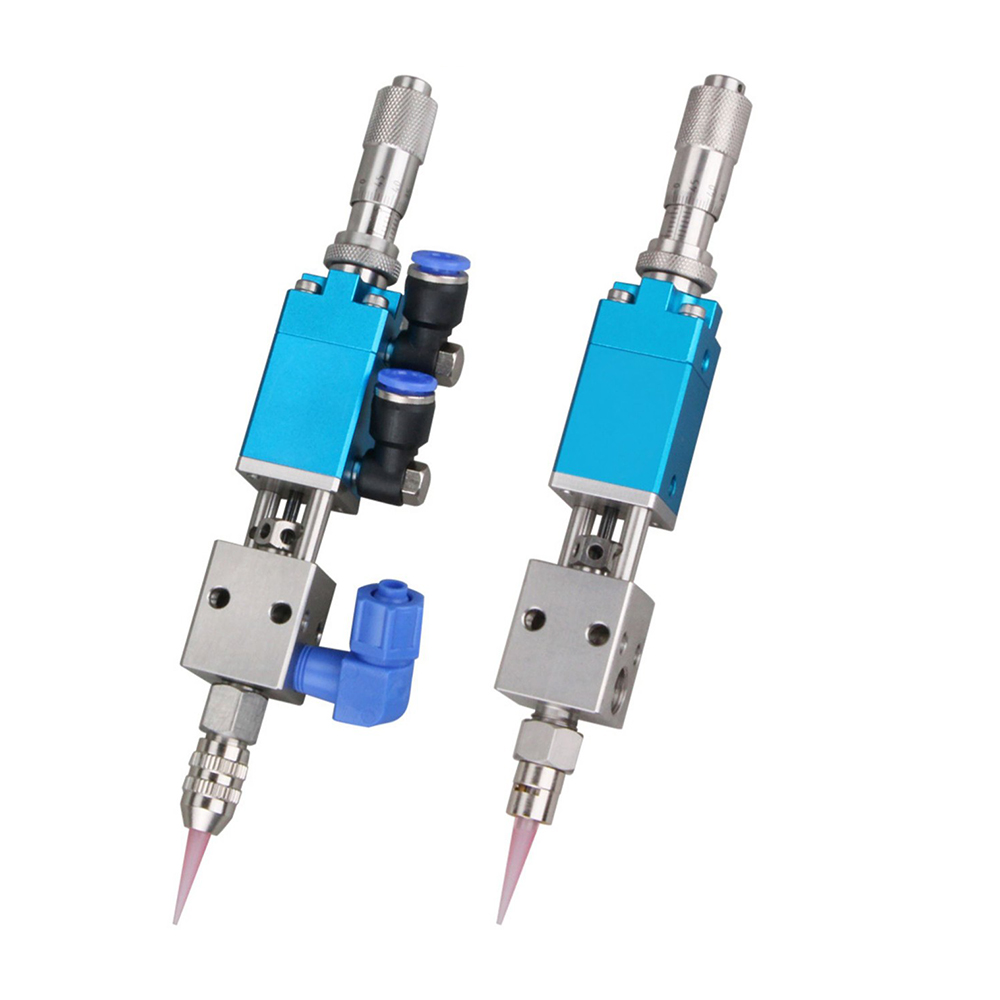 SY-2121Q マイクロメーター調整ノブ付き工業用ディスペンシングバルブ空気圧複動ニードルオフ接着剤ディスペンスバルブ
