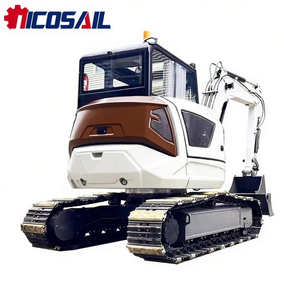 重工業鋳造構造鉱山掘削機ミニ 6 トン 9 トン大規模プロジェクト向けカスタマイズ製品