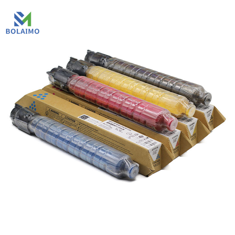 4 個 MPC300 トナーカートリッジリコー Aficio MPC300 MPC400 MPC401 高印刷量 Compeitble カラーコピー機トナー CMYK