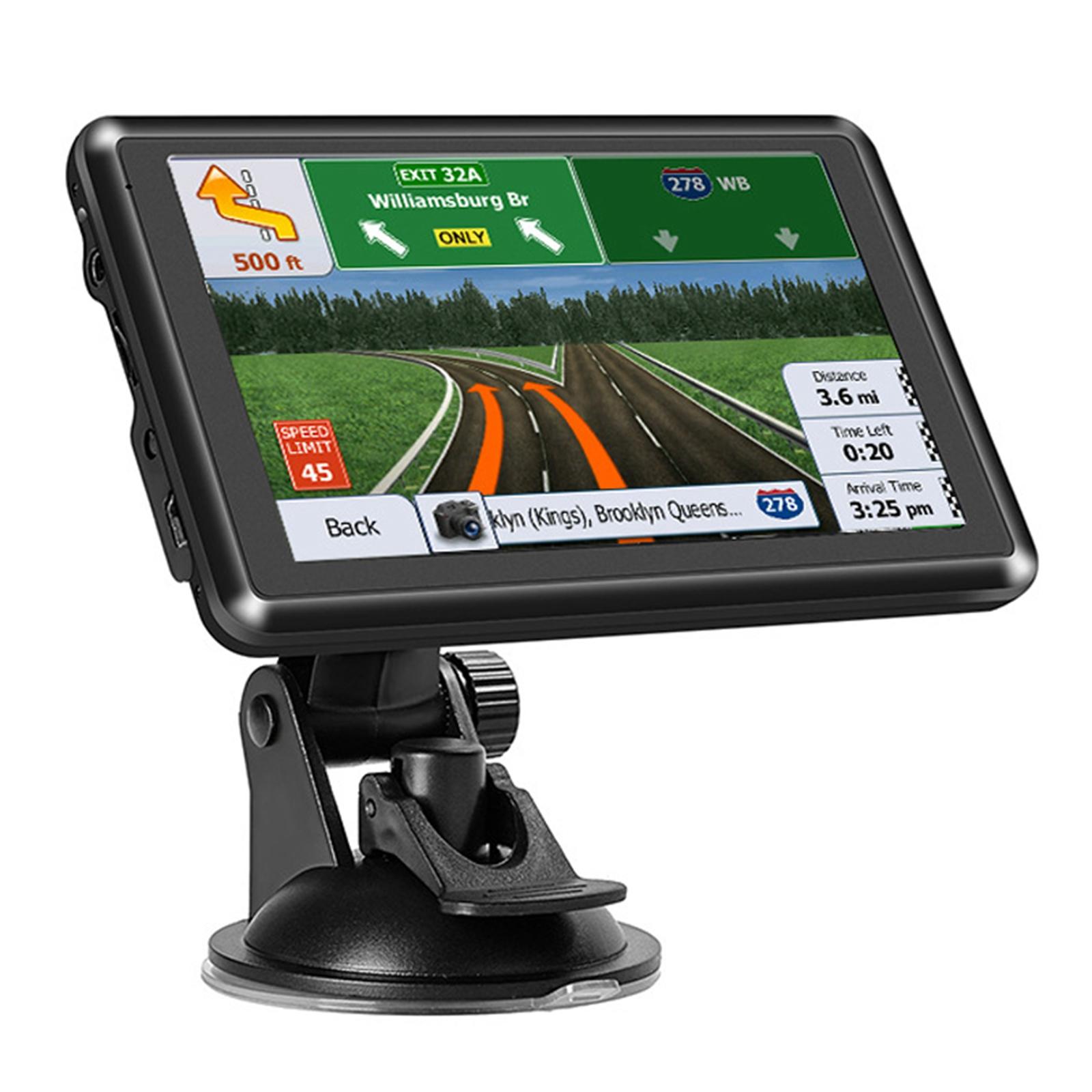 多機能トラック GPS ナビゲーション システム 5 インチ タッチスクリーン 8GB 128 MB GPS デバイス