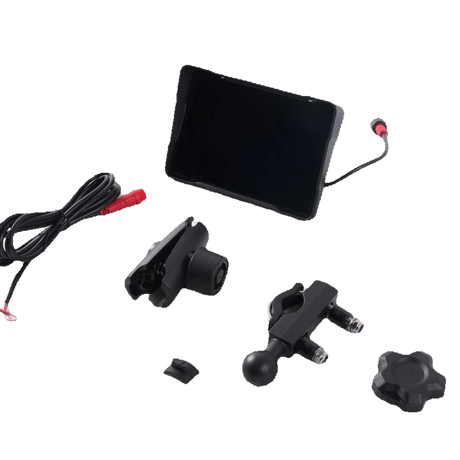 5 インチデュアル Bluetooth GPS オートバイ CarPlay 防水ナビゲーターポータブルナビゲーション用