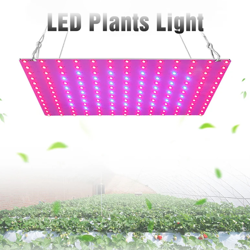 LED 植物成長ライト 169LED フルスペクトル水耕温室植物成長ランプ野菜花屋内超薄型パネル Phytolamp