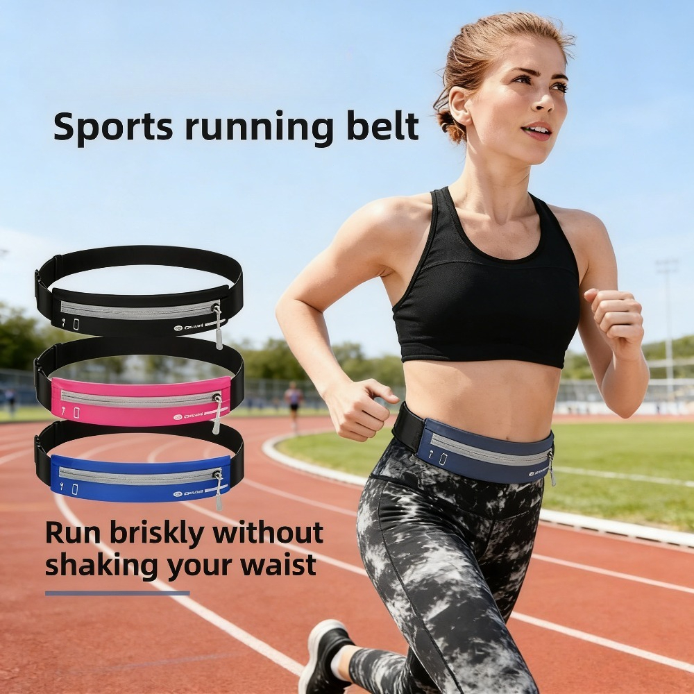 1pc プロフェッショナルランニングウエストパック目に見えないスポーツベルトバッグ電話ポーチ男性女性フィットネスジョギングアウトドアスポーツ