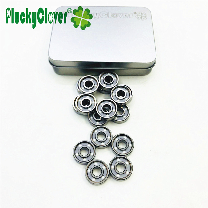 16pcs Ceramic Bead 5 Ball Bearing 627 for Quad Skates Artistic Art Figure Skating Roller Hockey Quad Skating 5 Ball Bearing 627
