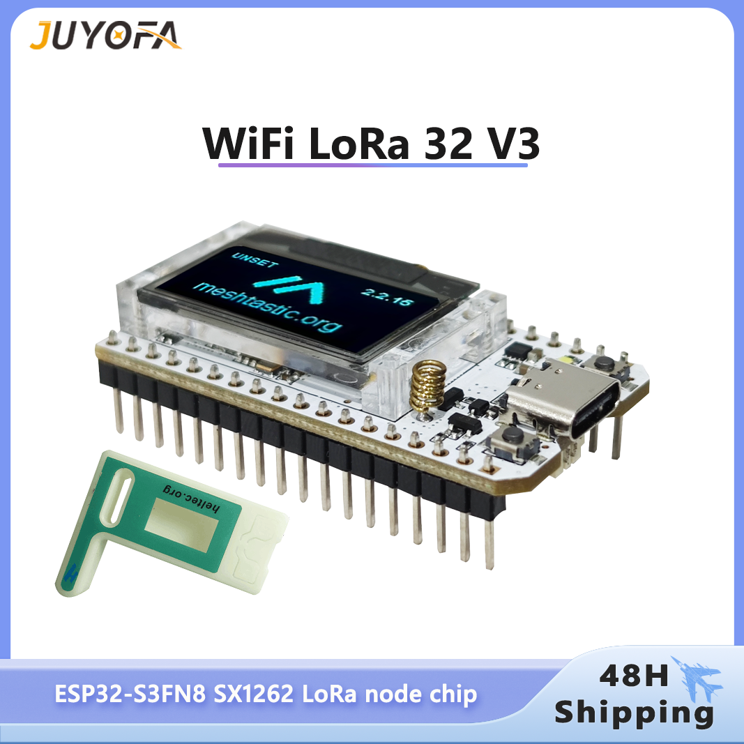 Heltec WiFi LoRa32 V3 IoT ESP32-S3FN8 SX1262 開発ボード、Type-C USB WiFi BLE 0.96 インチ OLED ディスプレイ付き Meshtastic