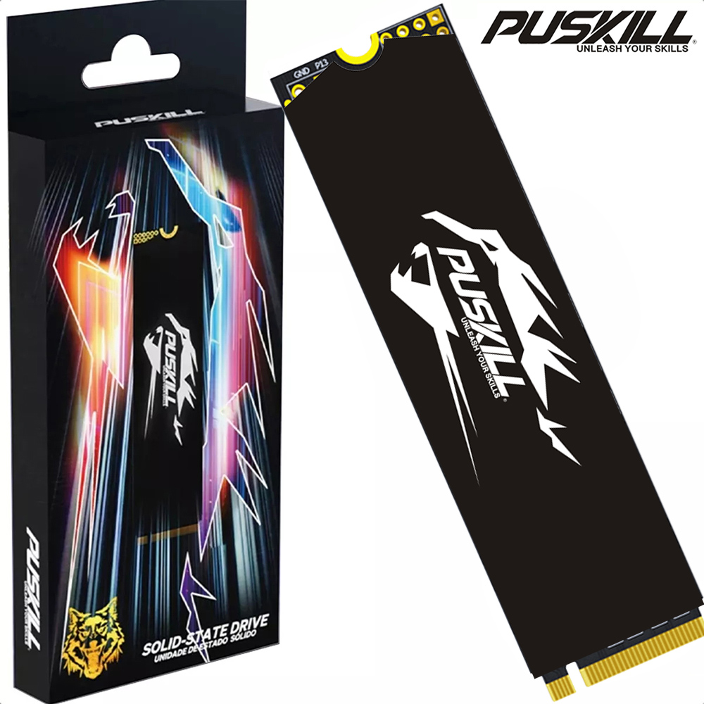 PUSKILL SSD M.2 NVMe 1TB 512GB 256GB 128GB PCIe M2 2280 ハードディスク内部ソリッドステートドライブディスクラップトップデスクトップ用