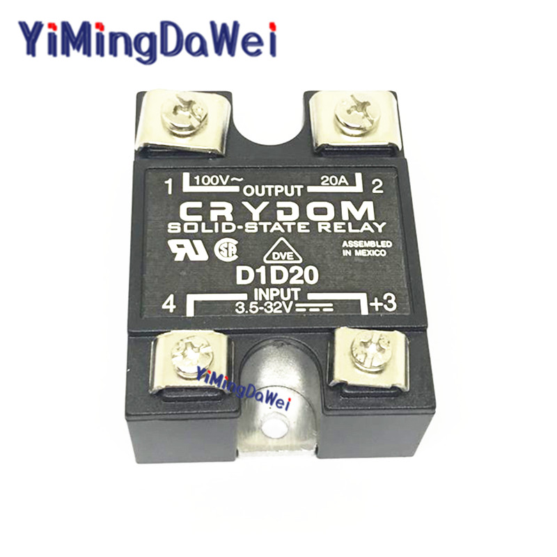 D1D07 D1D12 D1D20 D1D40 D1D60 D1D80 D1D100 新オリジナル CRYDOM ソリッドステートリレー送料無料