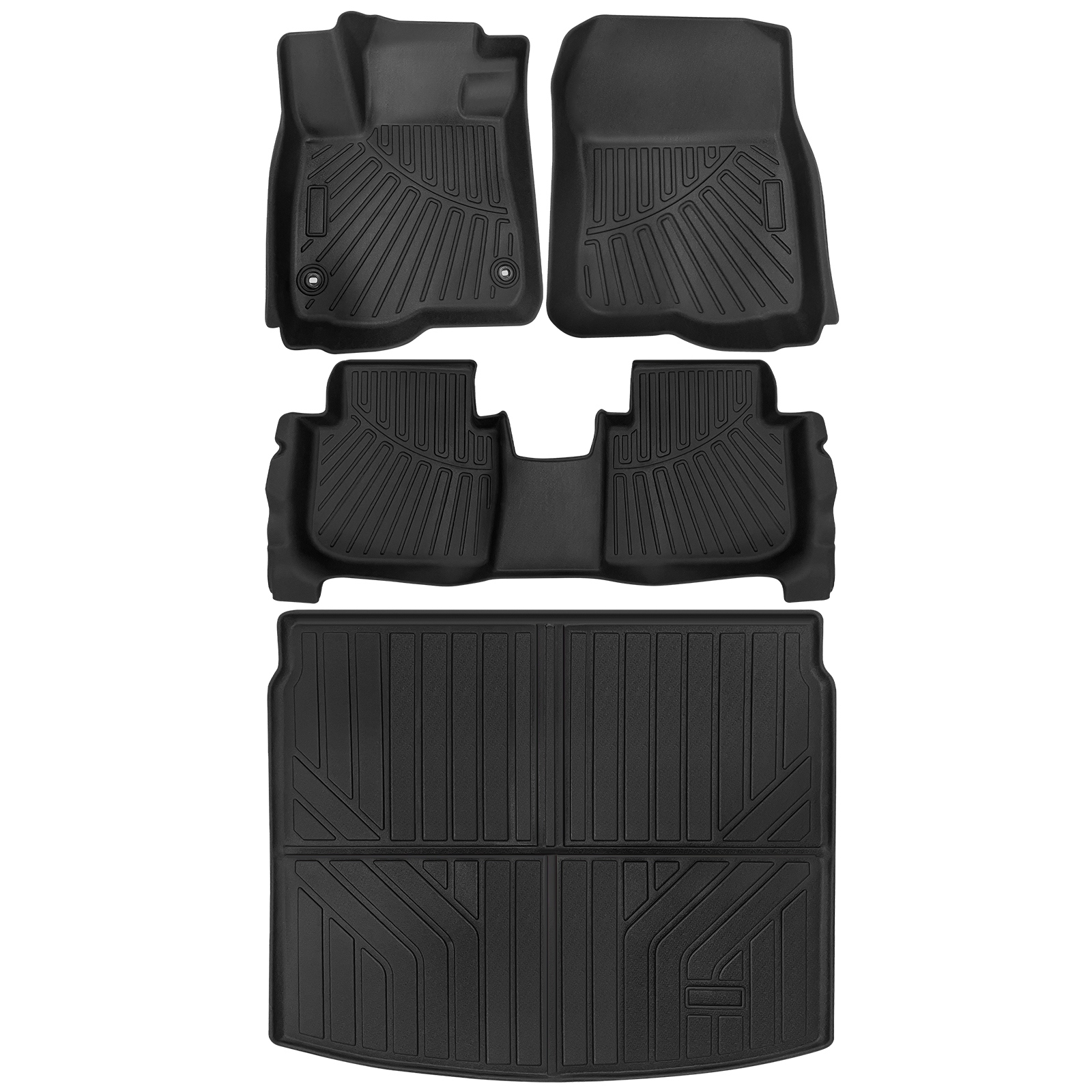 ホンダ CR-V 2023 TPE 4 個フロアマットフロントリアカーゴライナーゴム TPE 防水カーアクセサリー