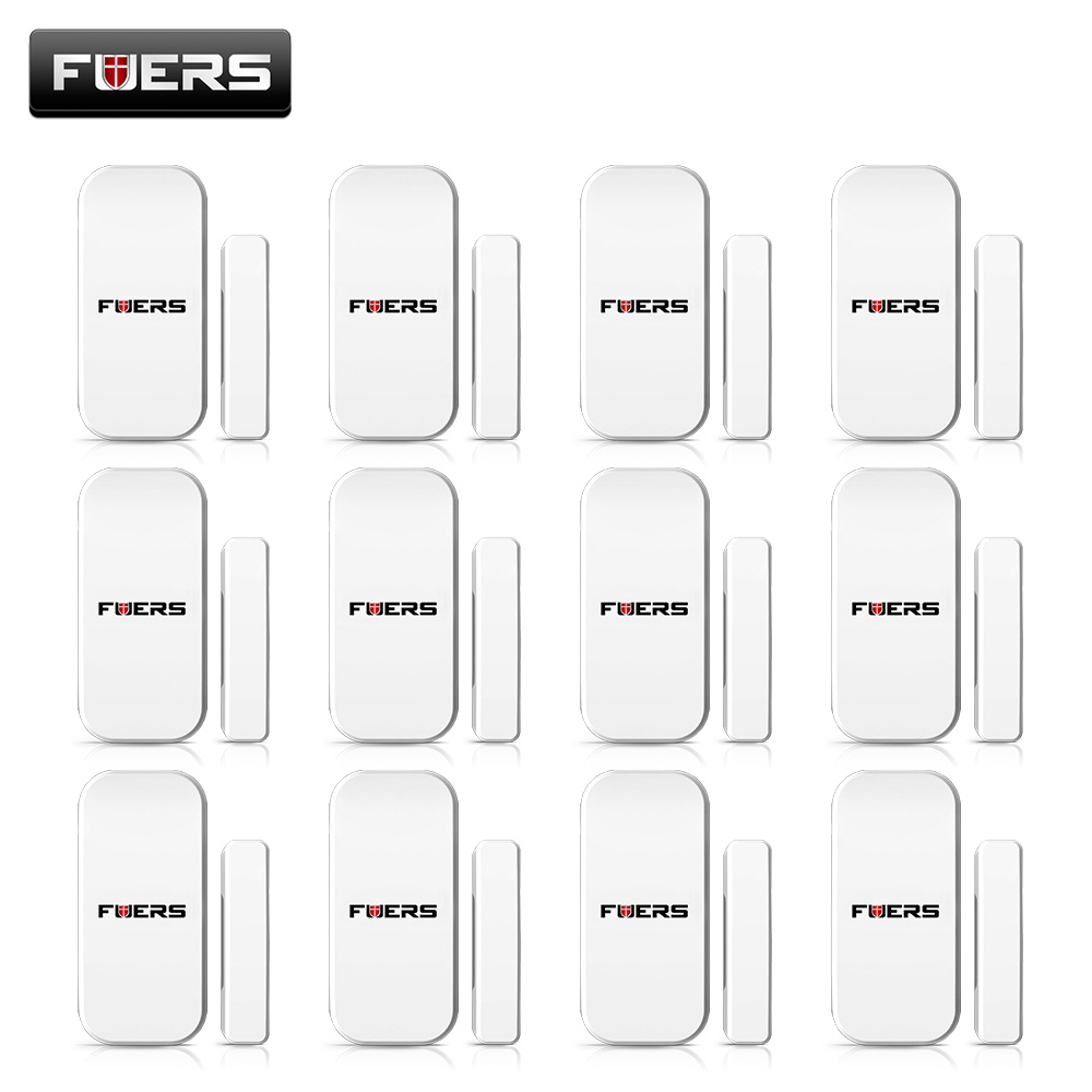 FUERS D025 433MHZ ワイヤレス窓ドアセキュリティドアセンサー G95 G34 G60 W181 W204 ホームセキュリティ WIFI GSM GPRS 警報システム用