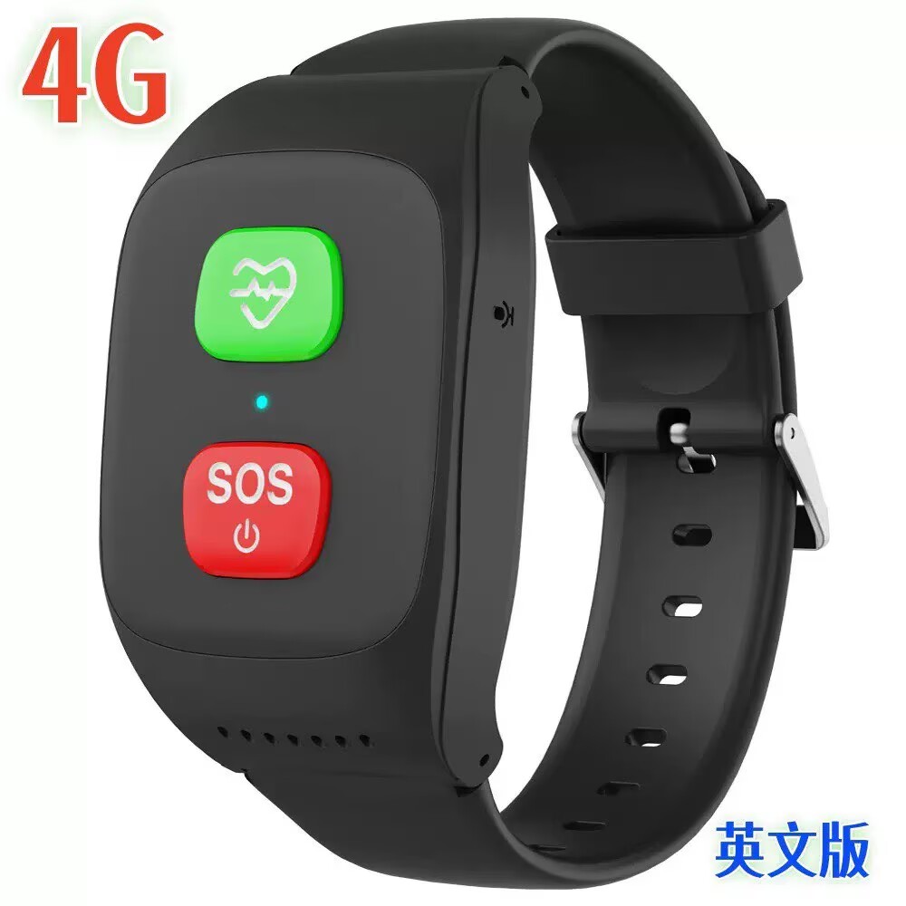 4 グラム高齢者アラーム GPS 腕時計 2 グラム GPS 追跡ブレスレット健康モニター SOS IP67 防水ロケーター高齢者のための転倒警告トラッカー