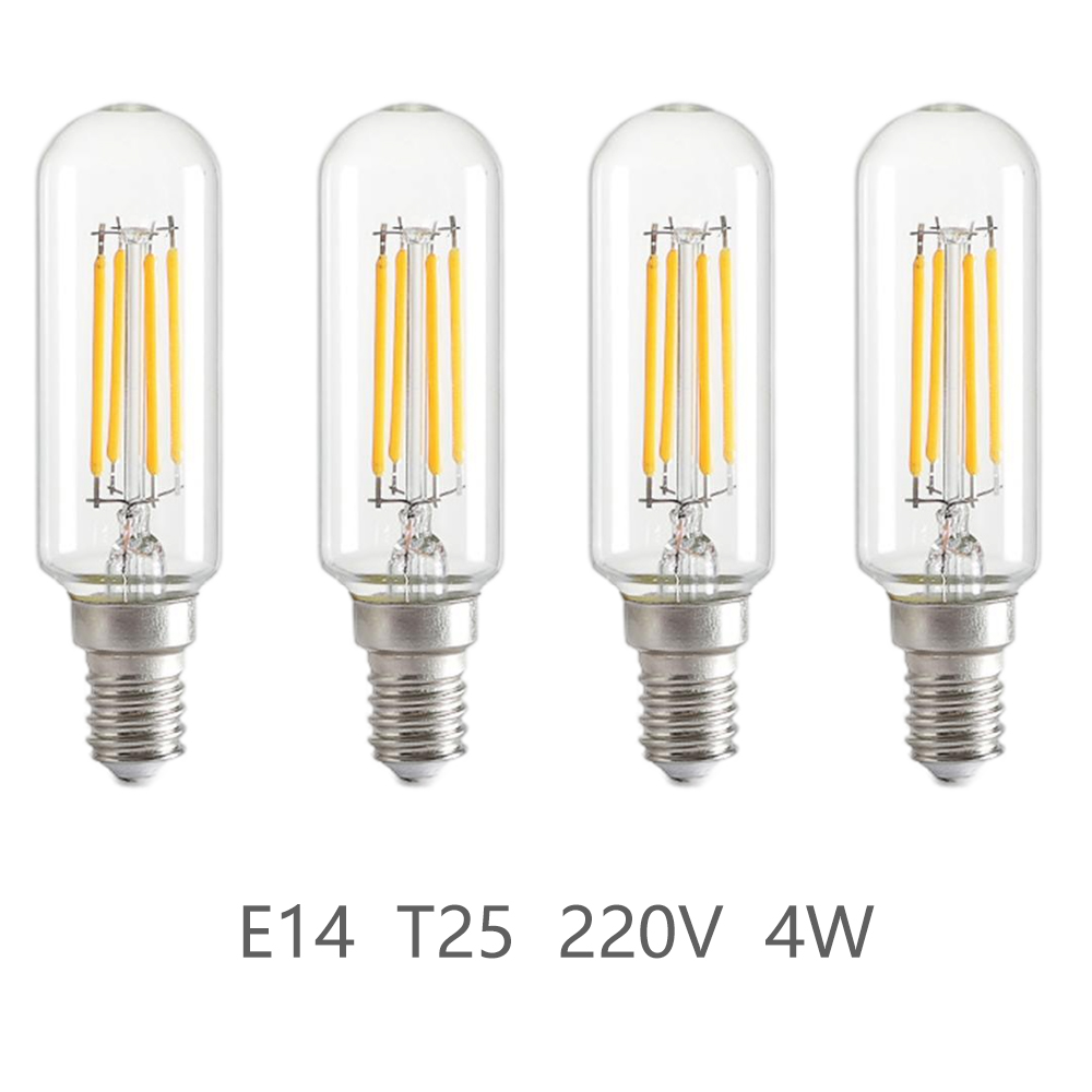 E14 LED電球 4W、220V クールウォームホワイトライト、レンジフード/キッチン用ハロゲン交換用（40W相当）、高温耐性