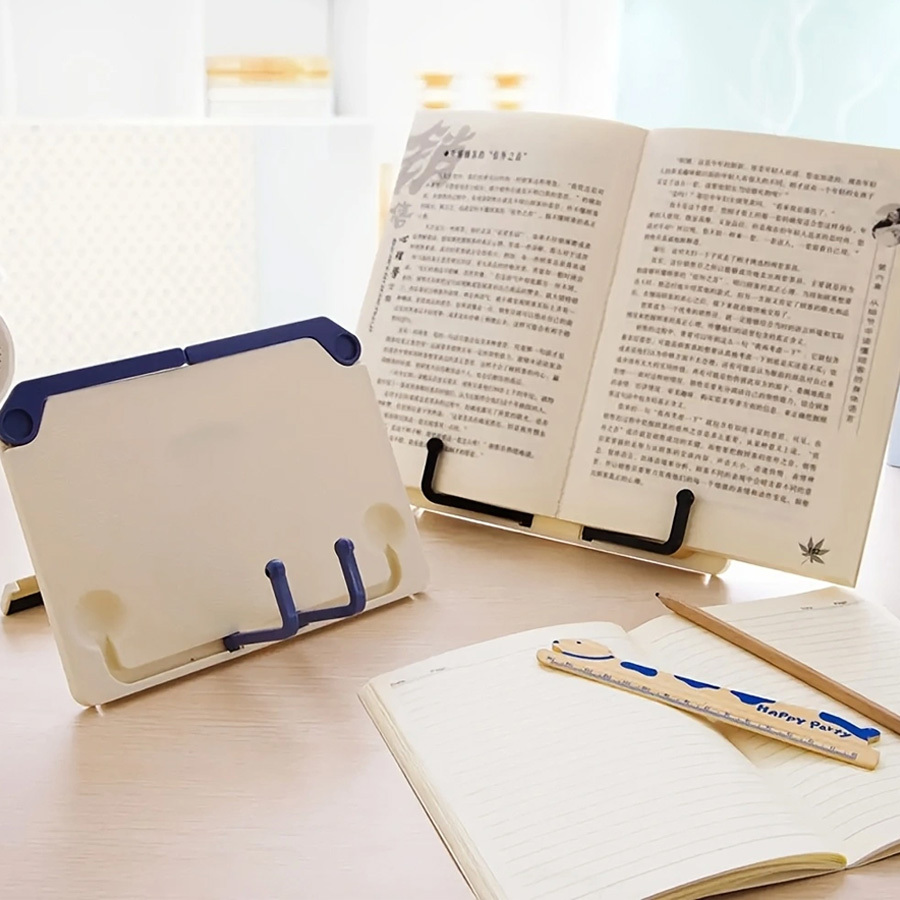 調節可能な読書ブックスタンド、読書用のシンプルな多目的読書レストブックホルダー
