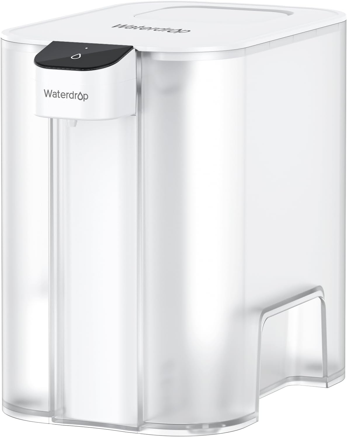 大型27カップ電動浄水フィルターディスペンサー、200ガロン充電式インスタントシステム、NSF/ANSI 42、53、401、372認定、PFOA/PFOS、鉛、塩素を削減、TDSを低下させません、ホワイト