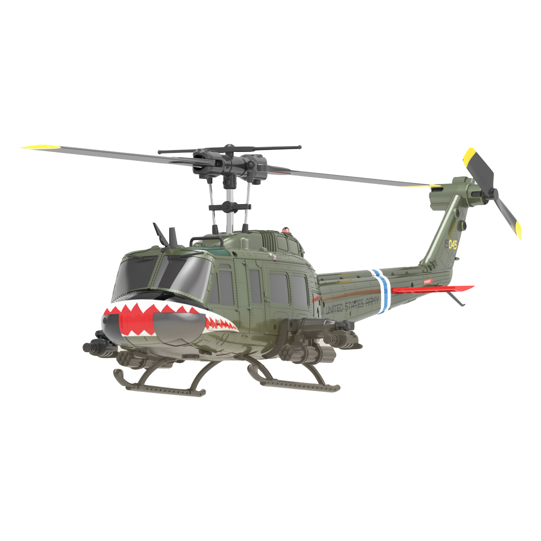 C032 6CH ブラシレス RC ヘリコプター フライバーレス オプティカル フロー TOF 高度保持 3D 逆スタント スケール軍事ドローン大人のおもちゃギフト