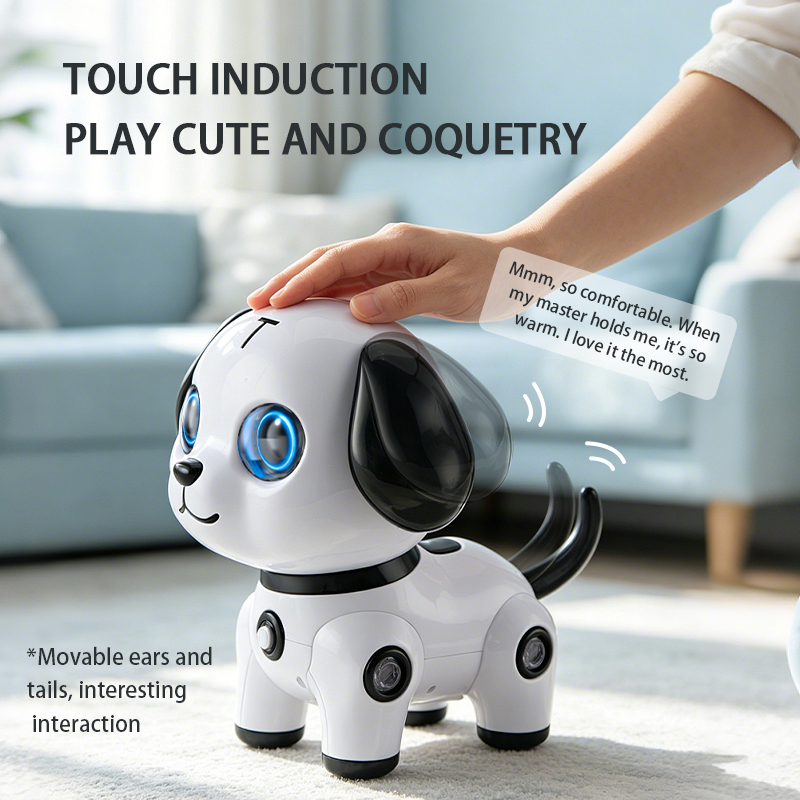 ロボット電動リモコン犬インテリジェント機械少年プログラミングストーリーテリングマシンペット子供のパズルおもちゃgifit