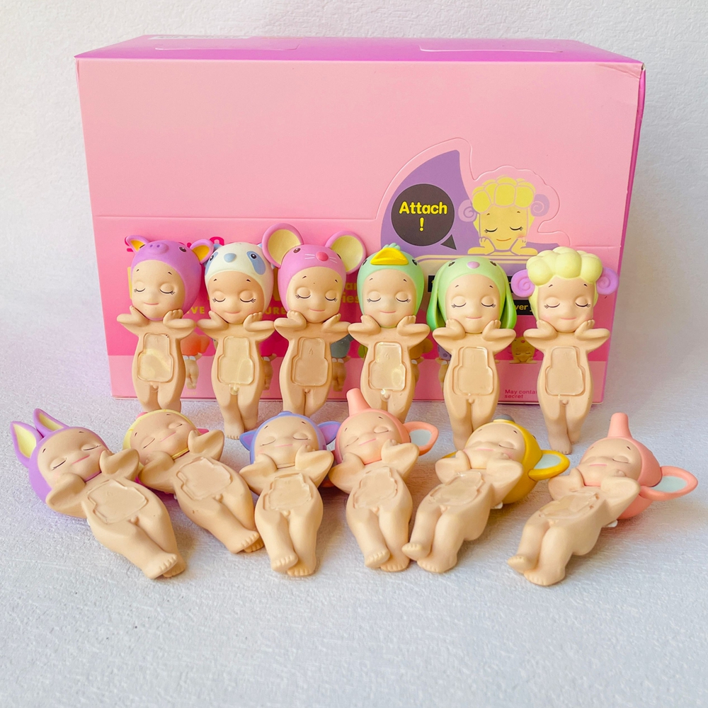 ソニーエンジェルブラインドボックスおもちゃヒッパードリーミングシリーズアクションフィギュアアニメモバイルコンピュータ装飾人形誕生日クリスマスギフト