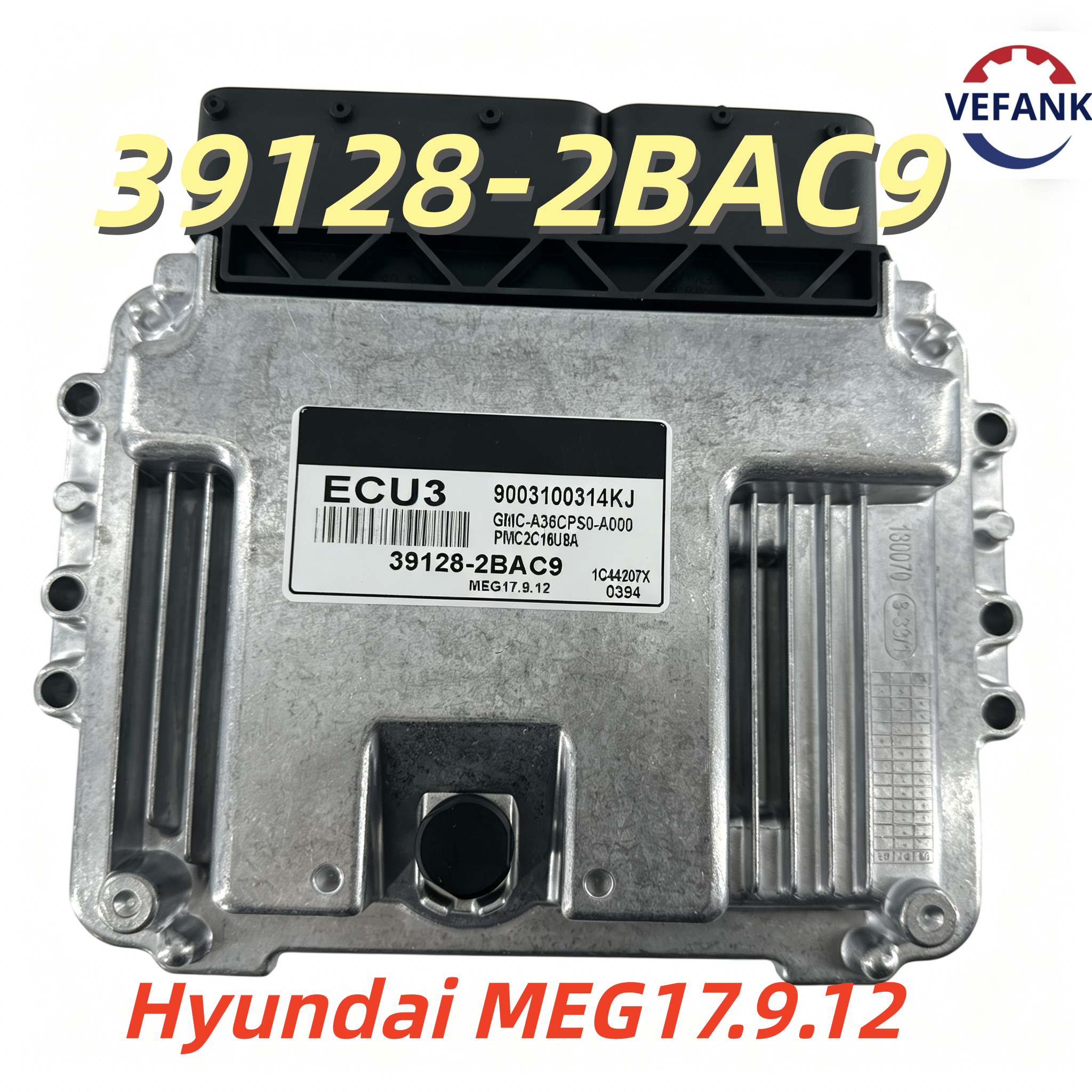 39128-2BAC9 391282BAC9 オリジナル新車エンジンコンピュータボード ECU ヒュンダイ MEG17.9.12