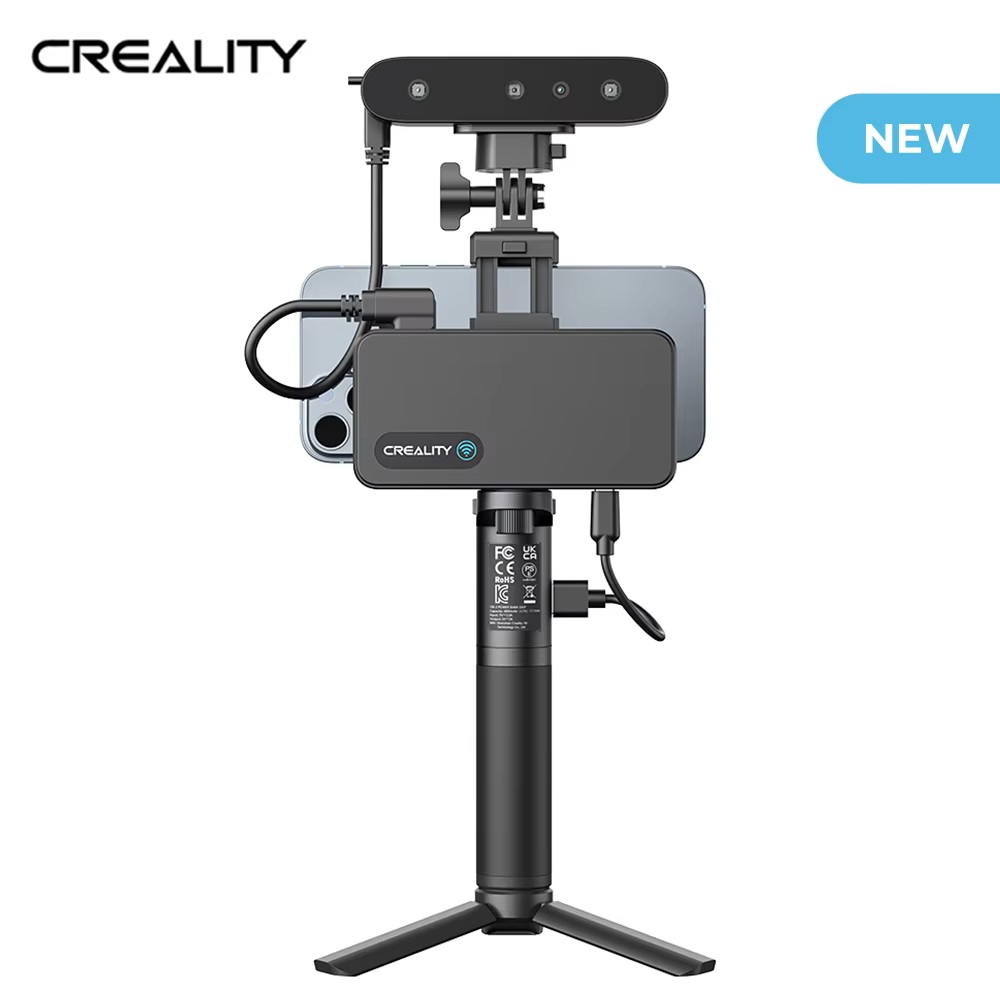 Creality CR-Scan Ferret Pro 3D スキャナー ポータブル ハンドヘルド 手ぶれ補正 追跡 WiFi6 ワイヤレス スキャン 0.1mm 精度 24 ビット