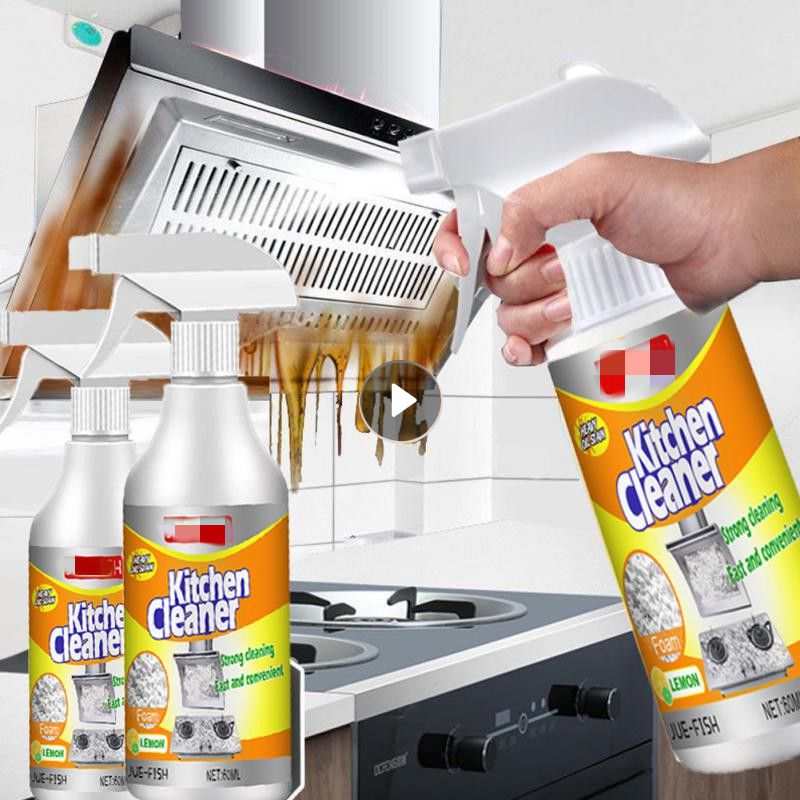 キッチン泡クリーナー多目的強力なキッチン油汚れクリーナー泡ストーブ脱脂剤器具家庭用クリーニング
