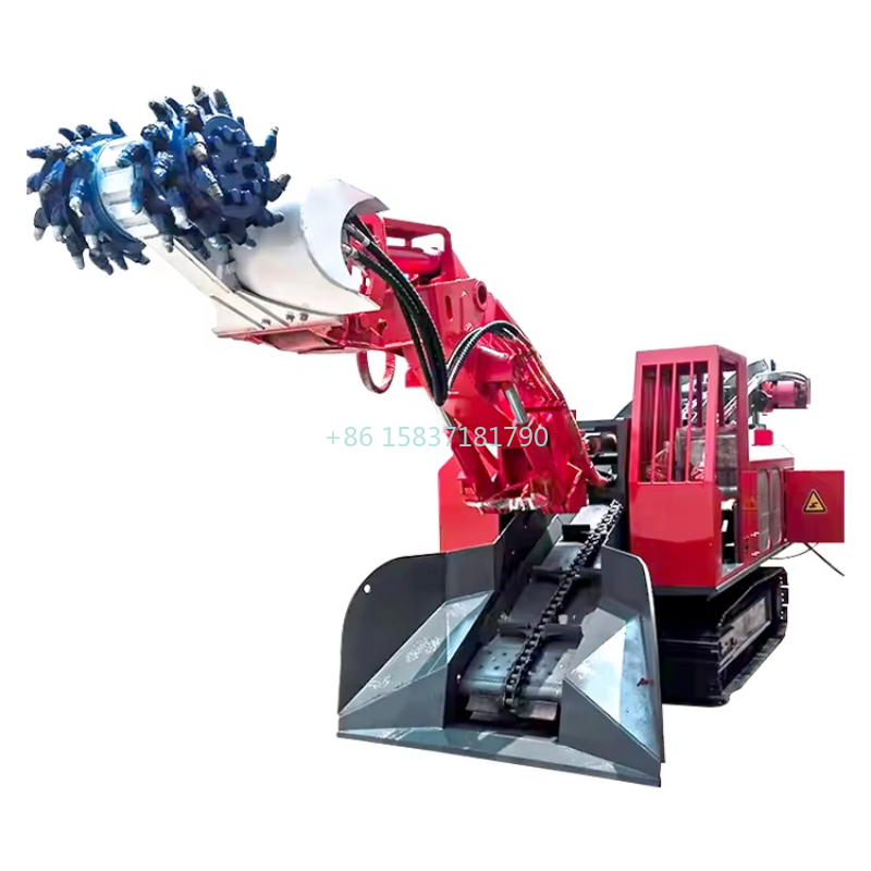 ホット販売フライス掘削機中国メーカー鉱山トンネル掘削フライスミニトンネルボーリング掘削機ポーランド用