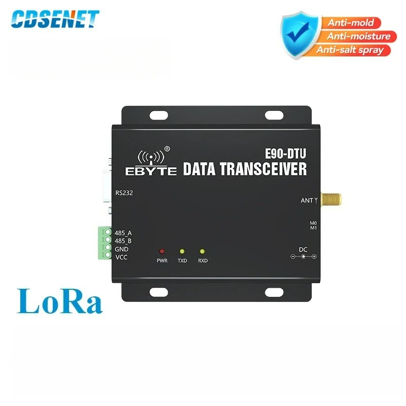ワイヤレストランシーバー LoRa RS232 RS485 170/433/868/915MHz 2.4G E90-DTU 長距離 5-16km PLC トランシーバー受信機無線モデム
