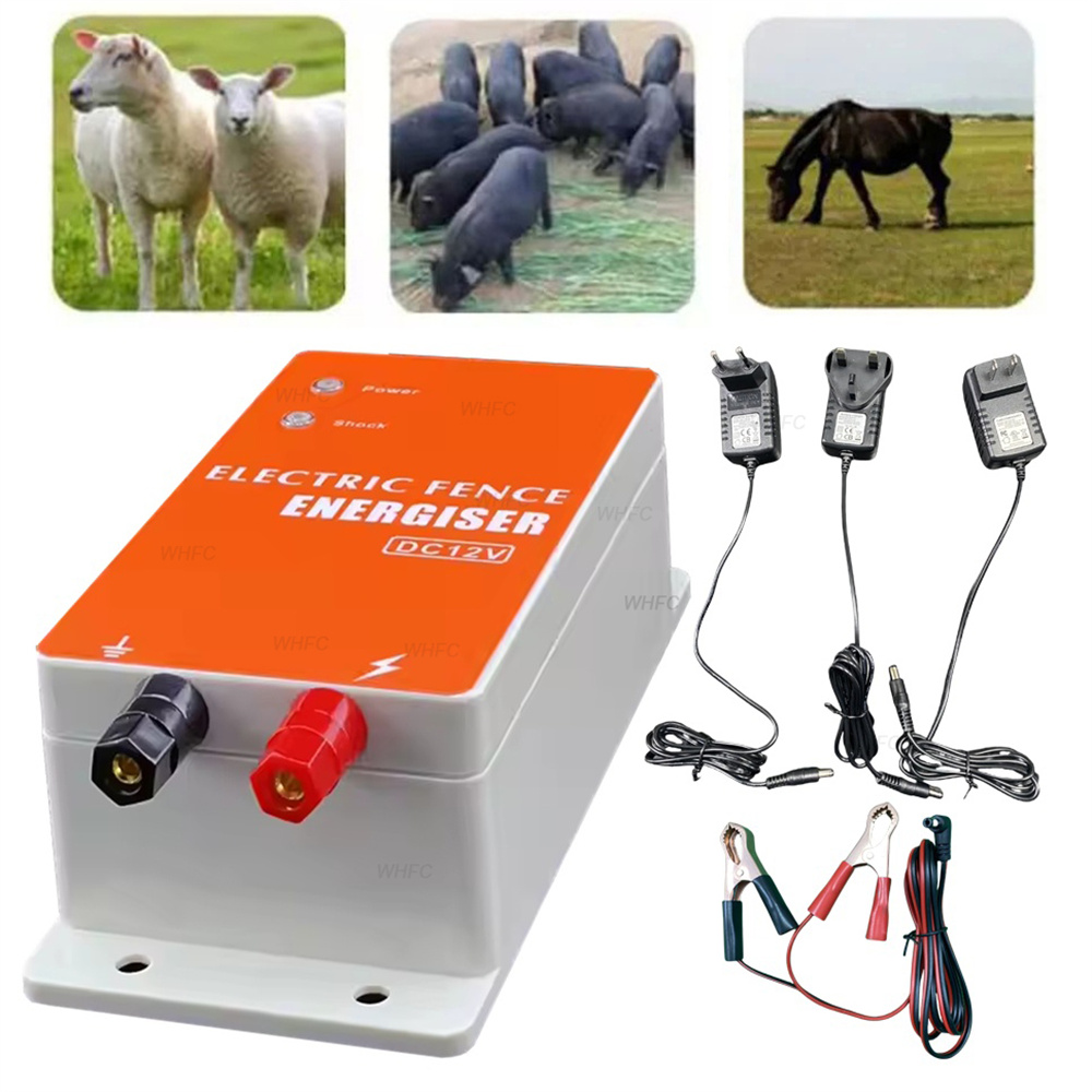 0.5-1.5 ジュール電気柵エナジャイザー動物農場家禽低インピーダンス太陽光発電充電器フェンシングコントローラデバイス