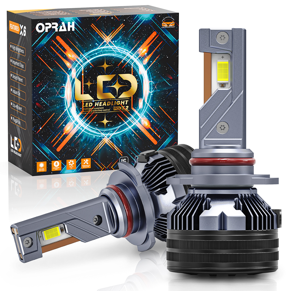 Oprah 高品質 Led 車 H7 ヘッドライト電球 H4 9003 Hi/Lo ビーム H11 H1 9005 9006 Canbus 車の Led ヘッドランプフォグライト 12V ホワイト