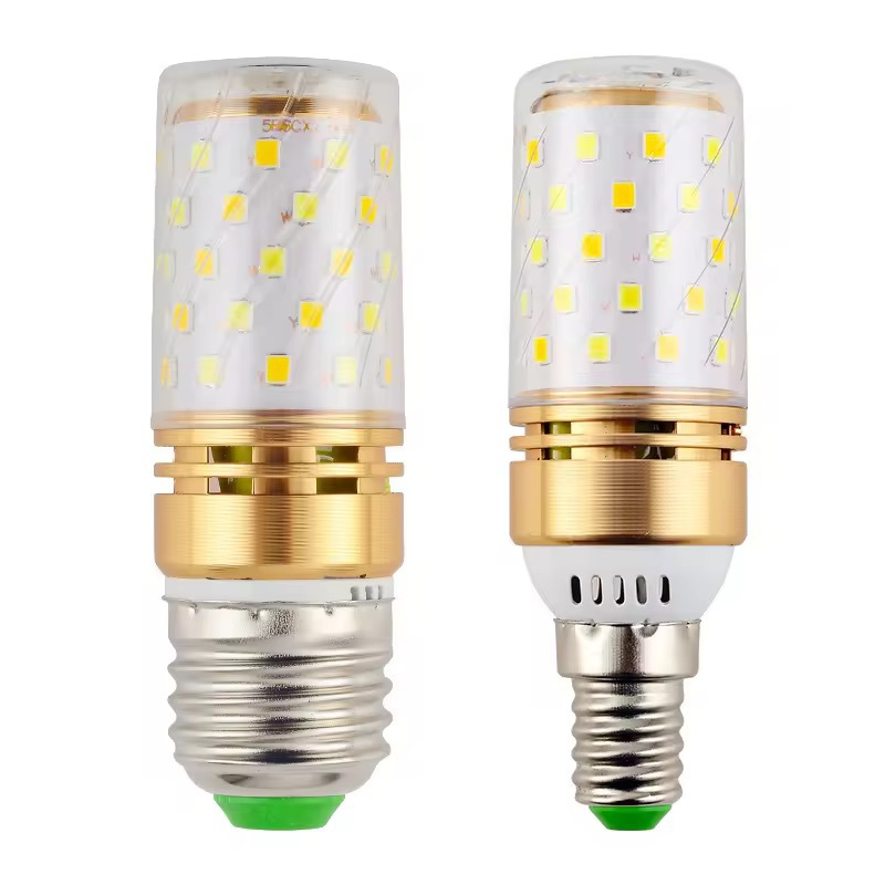 10 個 5v 12v 24v E27 El4 LED 電球シャンデリアクリスタル天井つりランプベッドランプ 12 ワット 3000k 4000k 6000k CCT 二色三色